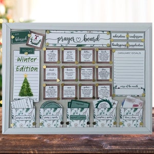 Prayer Board Kit | Prayer Board Starter Kit | Prayer Board Kit Printable | Prayer Board Headers | Prayer Vision Board | Prayer Envelopes