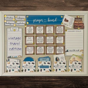 Prayer Board Kit | Prayer Board Starter Kit | Prayer Board Kit Printable | Prayer Board Headers | Prayer Vision Board | Prayer Envelopes