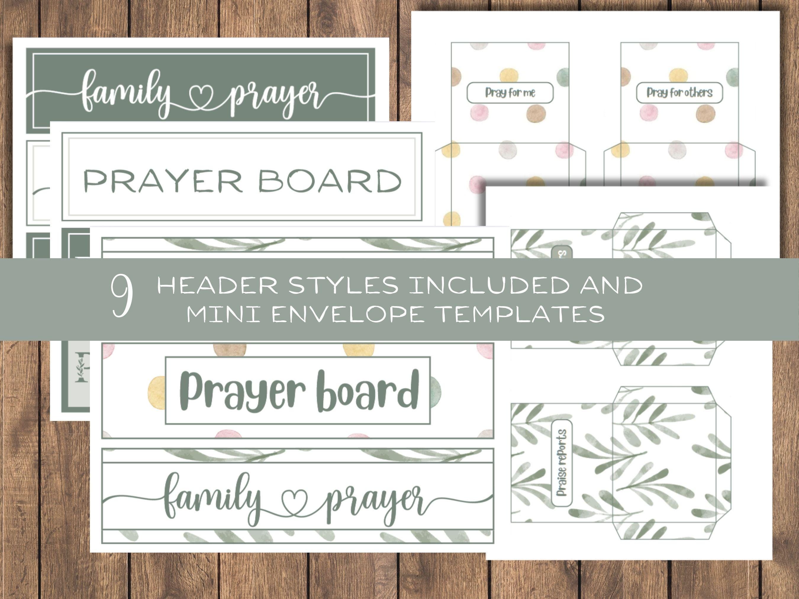 Prayer Board Kit | Prayer Board Starter Kit | Prayer Board Kit ...