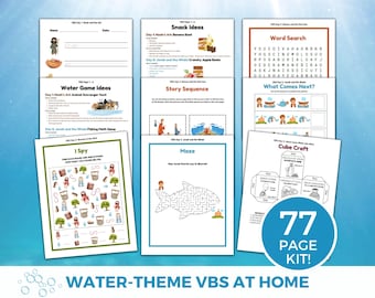 Under the Sea VBS, VBS Crew, Mom Summer Camp, vbs Certificate, Bible Scavenger Hunt, Preschool Curriculum, Scuba vbs 2026, Cardstock Crafts