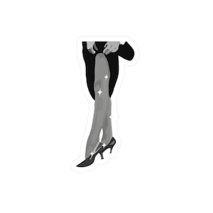 Claudette Colbert&#39;s Leg from It Happened One Night Sticker