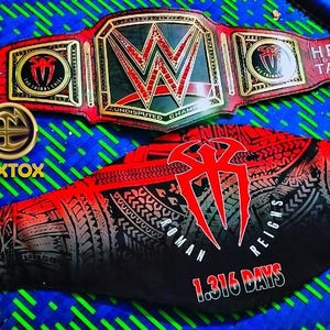 Custom Roman Reigns Undisputed Championship Belt 1316 Days New