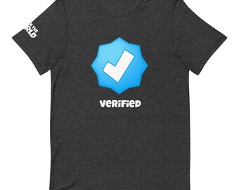 Twitter Verified T-Shirt, Funny Social Media Gift