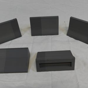 1/14 Scale RC Semi-truck K Barriers for Tamiya, Lesu, 3d printed Great for loads