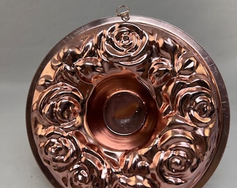 Pink Copper Rose Bundt Pan - 5 Cups