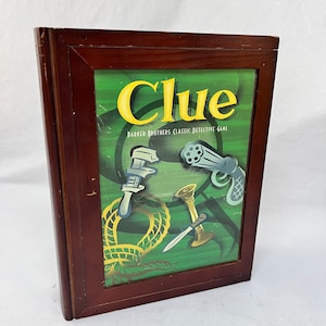 Vintage Collection Wood Box Edition Clue Game