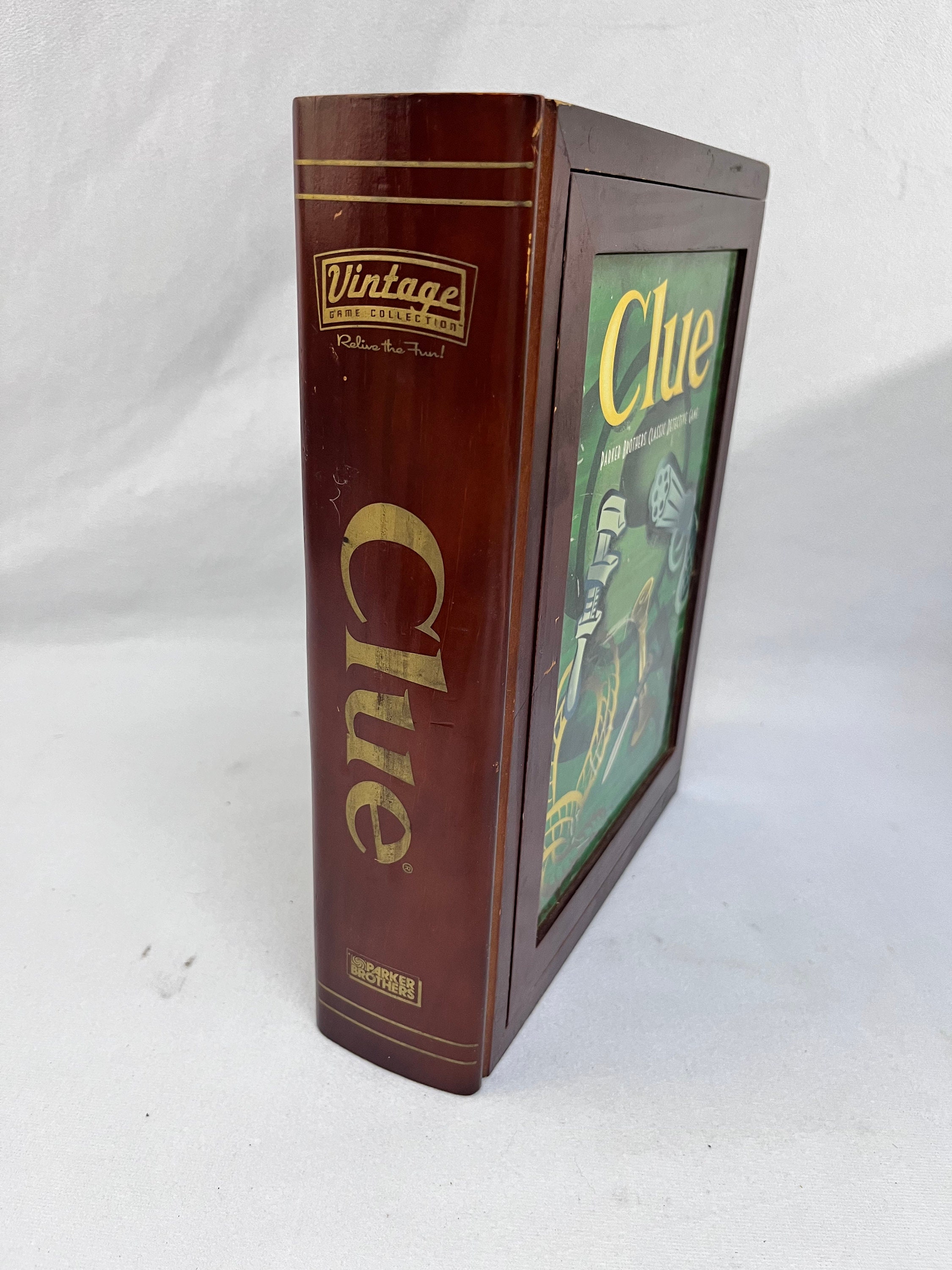 Vintage Collection Wood Box Edition Clue Game - Etsy Vintage Collection Wood Box Edition Clue Game - Etsy