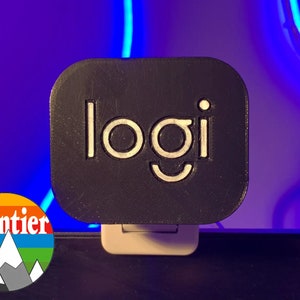 Logitech StreamCam Privacy Cover - Custom Text and Colours + Slide On Design