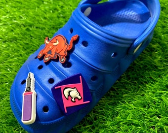 Custom PVC shoe charm.