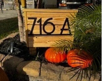 Address Sign for Yard