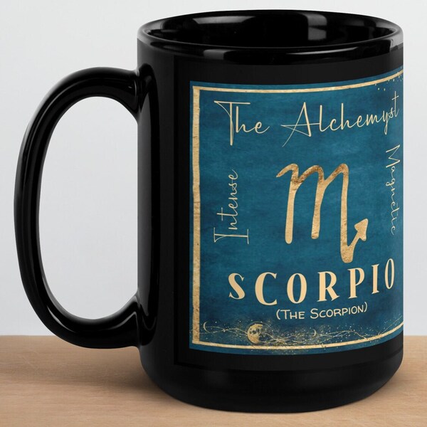 Scorpio Mug - Etsy