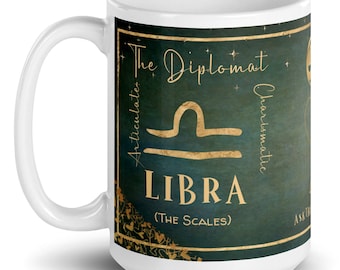 Libra Affirmation Mug (white)