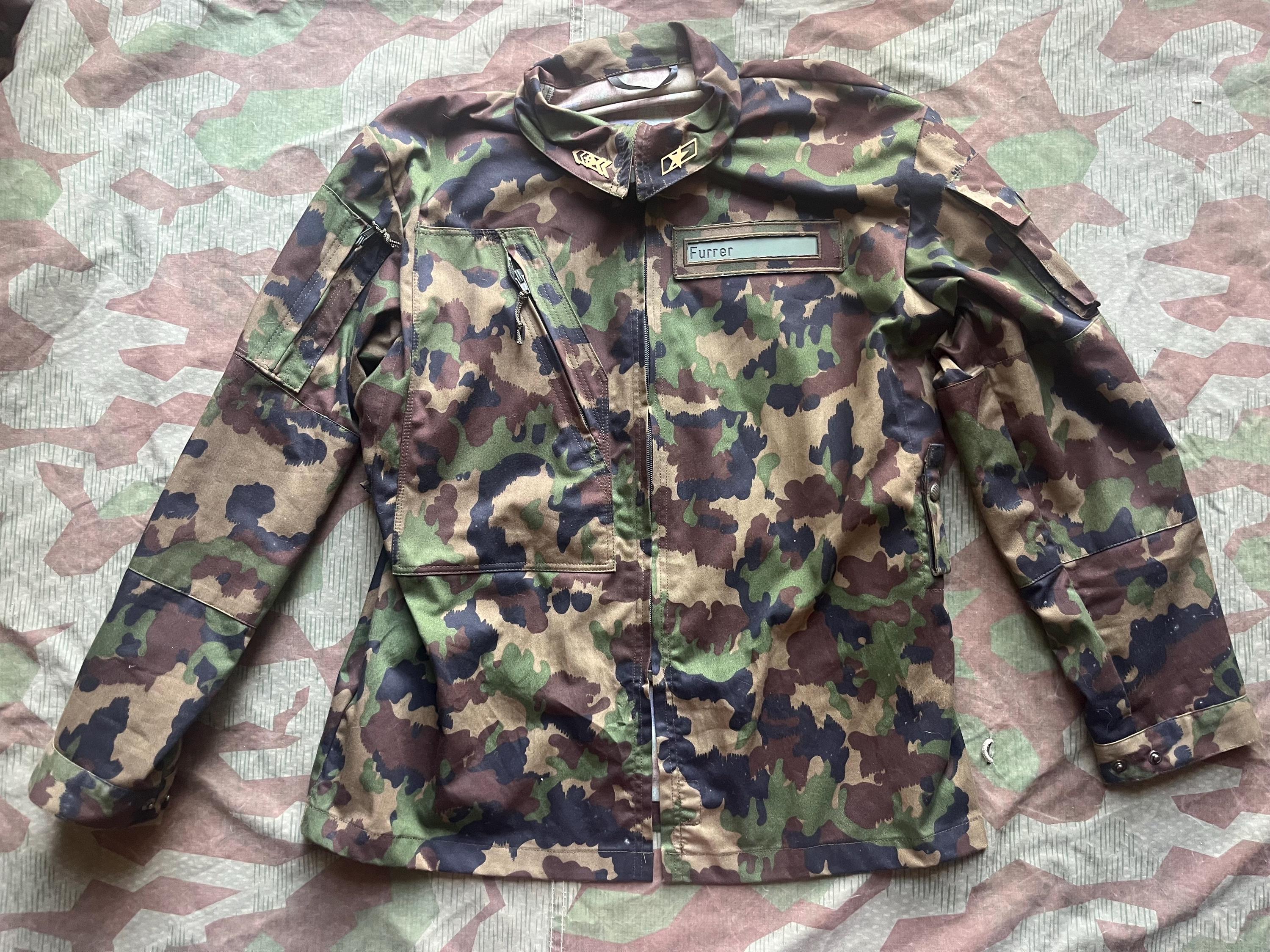 ジャケット・アウター BLACK WEIRDOS Double Camo Army Jacket Black Weirdos ブラックウィドー / Droog Army Jacket | HOUSE