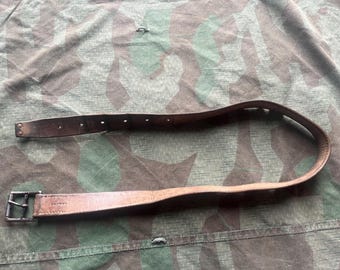 WW2 Swiss army uniform belt original vintage soldier webbing