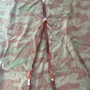 WW2/ Cold War vintage Swiss military y straps suspenders webbing for ammo pouches for K31 and K11 for NCOs and officers