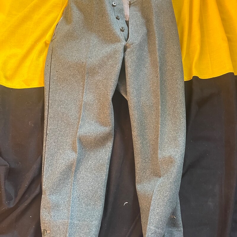 Original Swiss army pants field combat trousers OD military issue Switzerland main image 1
