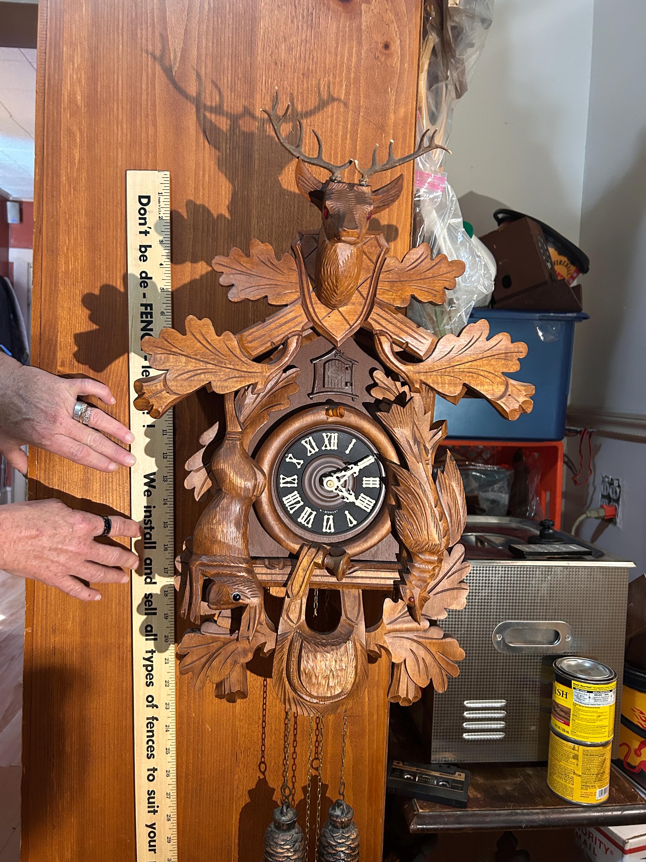 Vintage cuckoo clock - Etsy 日本