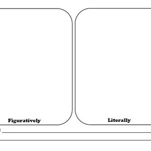 Learn Figurative Language Idiom Worksheet for Home School