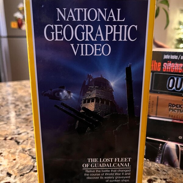 National Geographic Video - The Lost Fleet of Guadalcanal VHS tape