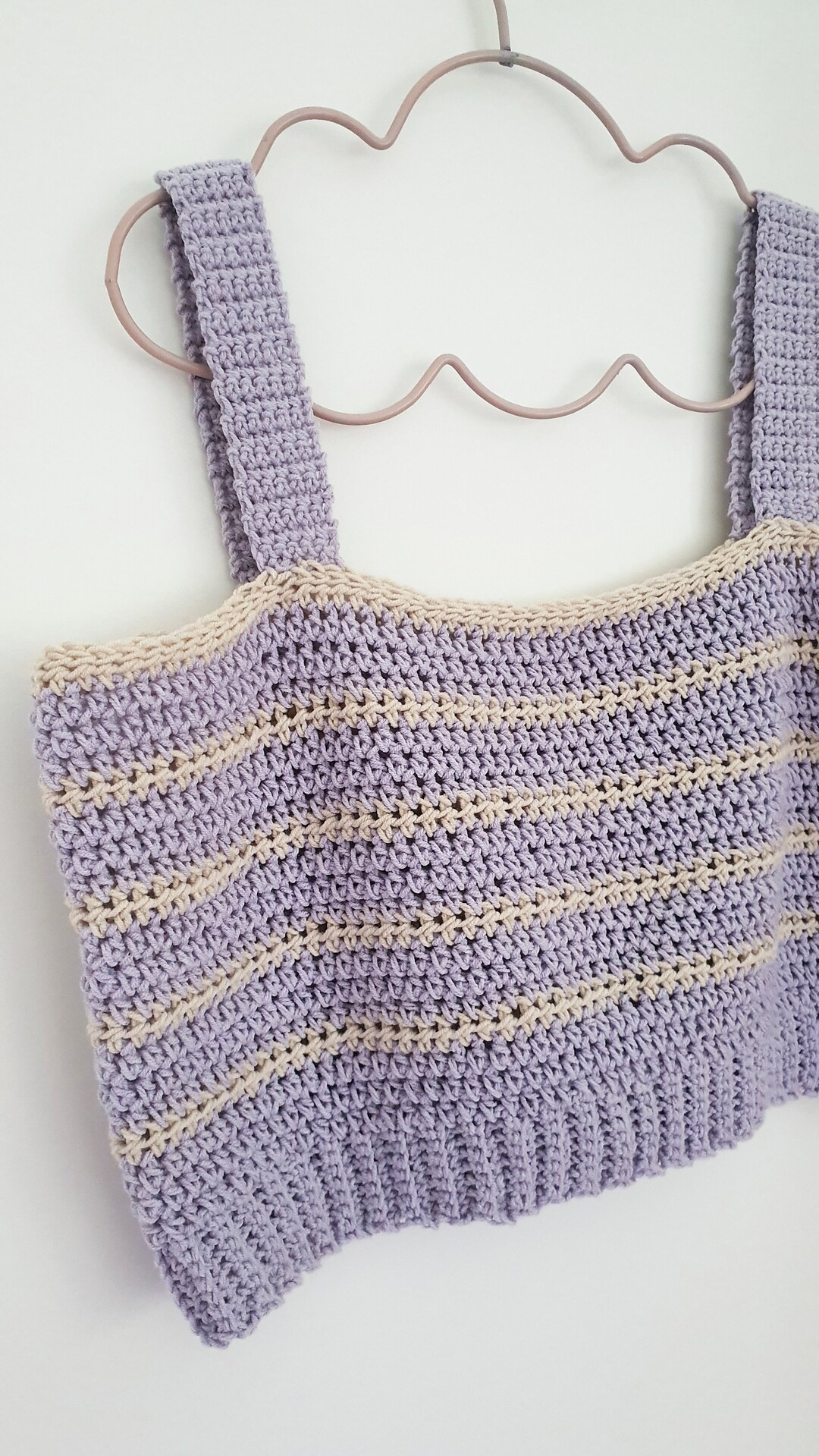 Delilah Crochet Crop Top, Handmade Crochet Top, Ready to Wear