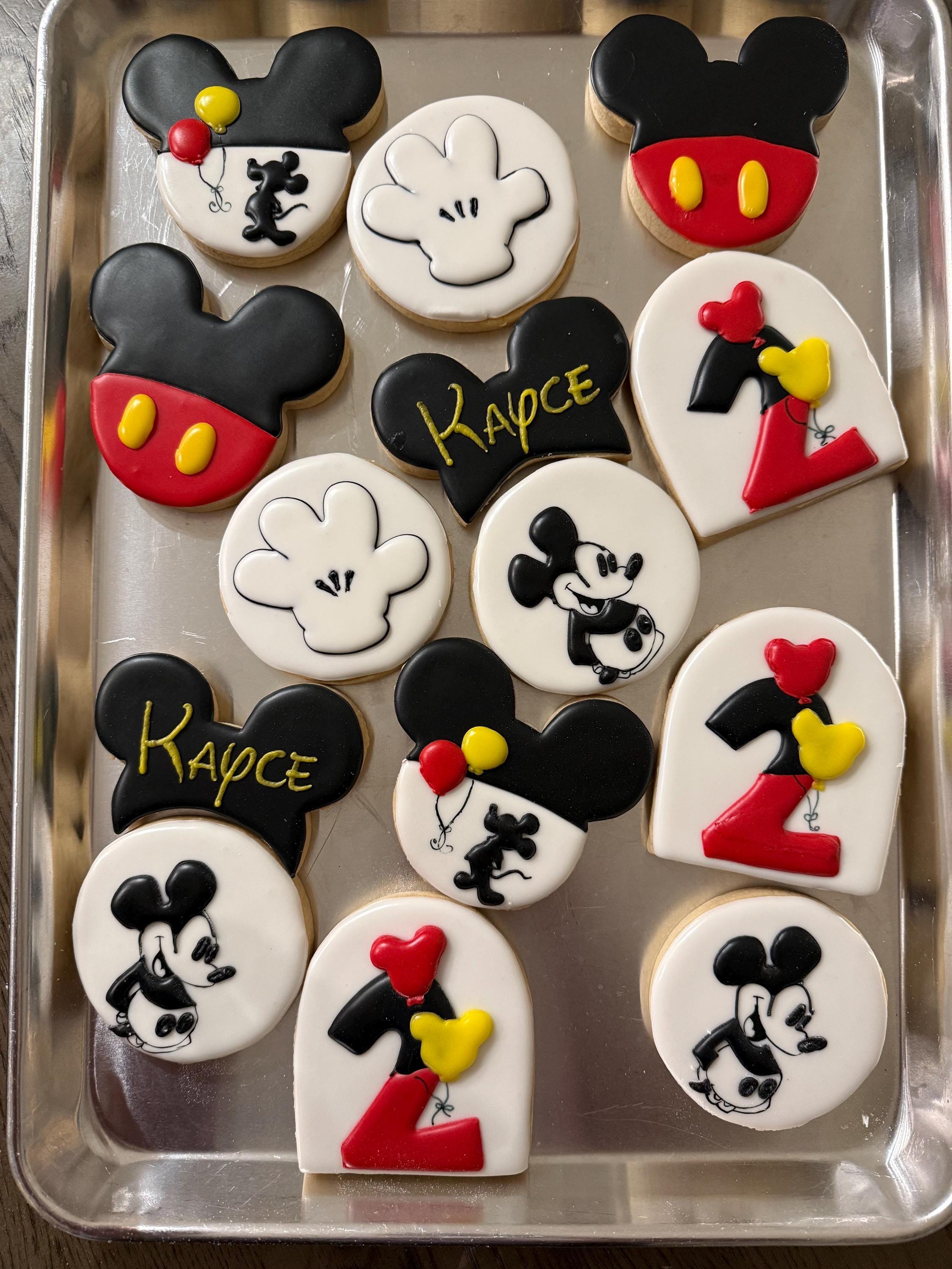 Tagliapasta Mickey Mouse - Stampo Per Biscotti In Stile Disney Per Decorazioni Torte E Pasticceria - 3