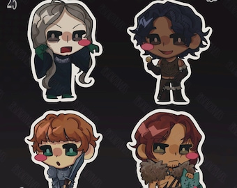 Fear and Hunger 2.5" Acrylic Keychains