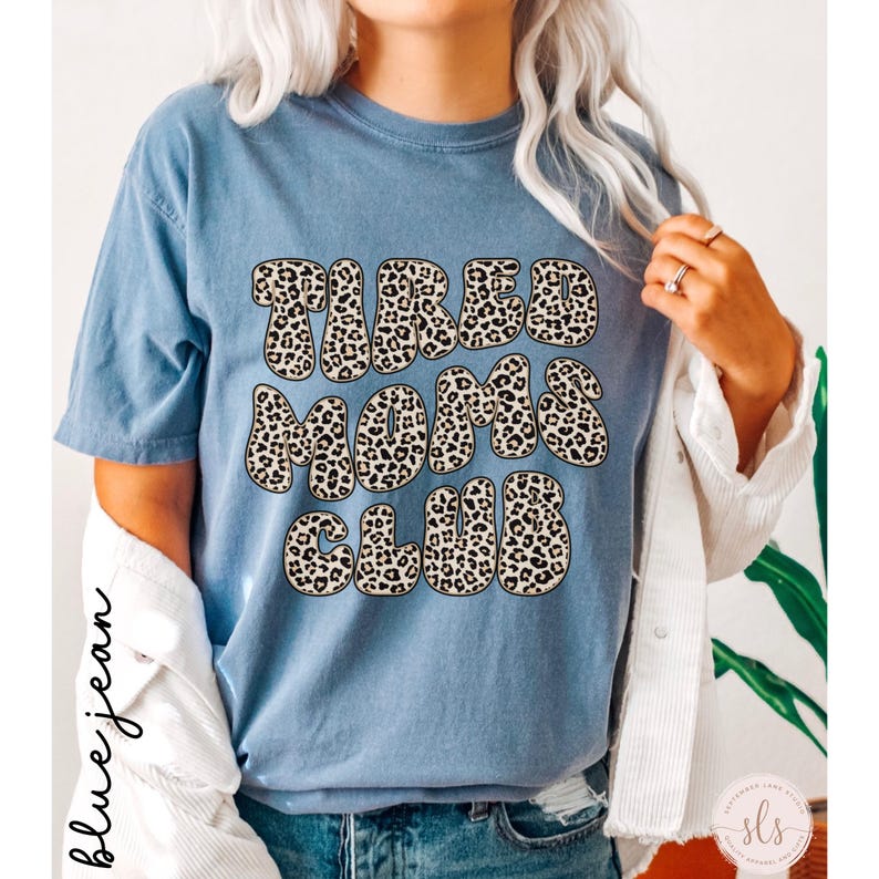 Tired Moms Club Sweatshirt, Funny Mom Shirt, Funny Mothers Day Sweatshirt, Funny Mama Crewneck, Birthday Mama Sweatshirt: Size S-4XL Bild 16