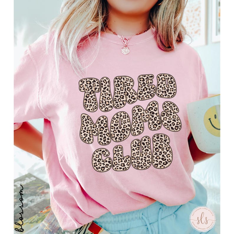 Tired Moms Club Sweatshirt, Funny Mom Shirt, Funny Mothers Day Sweatshirt, Funny Mama Crewneck, Birthday Mama Sweatshirt: Size S-4XL Bild 14