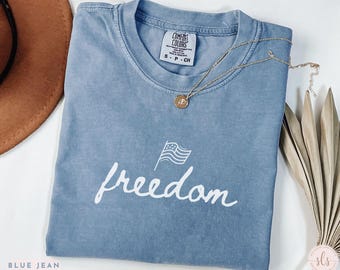 Freedom Shirt, Activist Tshirt, Protest Tee, Comfort Colors -Unisex  Sizes S - 4 XL 100% Cotton