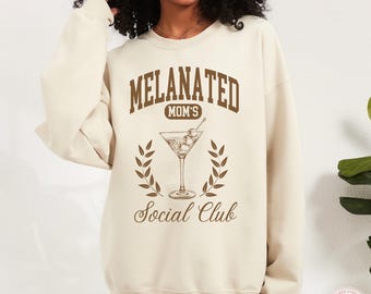 Black Mom Sweatshirt, Black Mom Gift, Black Mother Gift, Mother's Day Gift, Black History Shirt, Melanated Mom Shirt, Black Queen Gift