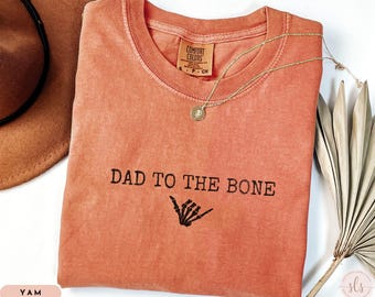 Dad Halloween Shirt, Halloween Dad Joke Tshirt, Skeleton Dad Shirt, Spooky Dad Shirt, New Dad Gift, Gift For Husband Father, Dad To The Bone