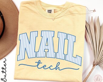 Nail Tech Shirt, Nail Tech Sweatshirt, Nail Technician Gift, Nail Tech Graduation Gift, Nail Tech Christmas Gift