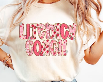 Literacy Coach Shirt, Literacy Teacher Shirt,Literacy Specialist Shirt,Reading Teacher Tee,Reading Specialist Gift, Literacy Awareness Month