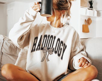 Radiology Sweatshirt, Radiology Shirt,Radiologist Shirt,RAD Tech Crewneck,X-Ray Tech Sweater,Radiologic Technologist Shirt,CT MRI Tech Gift