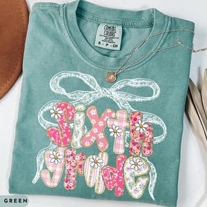 Chemise d'enseignant de sixième année Comfort Colors, Chemise d'enseignant de sixième année, T-shirt de sixième année, T-shirt de sixième année, École primaire, T-shirt d'enseignement