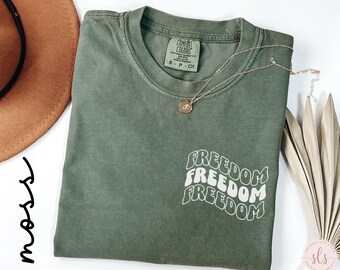 Freedom Shirt, Activist Tshirt, Protest Tee, Comfort Colors -Unisex Sizes S - 4 XL 100% Cotton