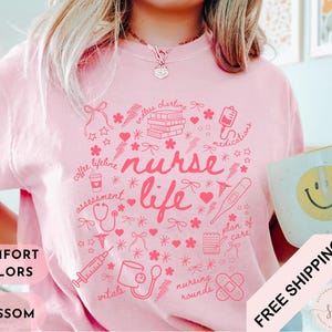 Registered Nurse Shirt, Nurse T Shirt, RN Shirt, Nurse Life Shirt, Funny Nurse Gift, ICU Nurse Shirt, Nurse Week Gift, RN Graduation Gift