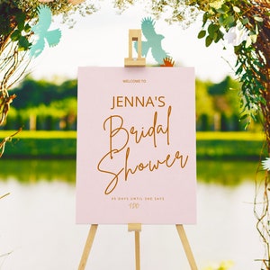 Bridal Shower Welcome Sign, Bridal Shower Printable Welcome Sign, Bridal Shower Instant Download Welcome Sign, Bridal Party Welcome Sign