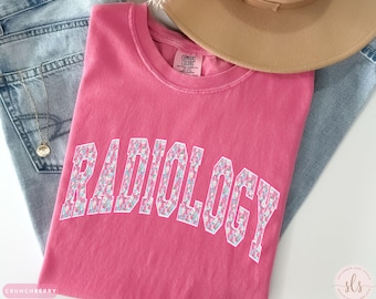 Comfort Colors Radiology Shirt,Radiology T Shirt,Radiologist Shirt,RAD Tech Shirt, X-Ray Tech Gift,Radiologic Technologist CT MRI Tech Gift