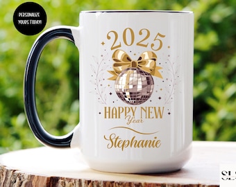 Custom New Years Gift, Personalized 2026 New Years Coffee Mug,Hello 2026 New Years, New Beginnings Gift, Custom Coffee Mug Gift For New Year
