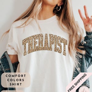 Therapist Shirt, Therapist T Shirts, Therapy Shirt, Gift for Therapist, Therapist Life Tee, Therapist Graduation Gifts, Therapy Gifts