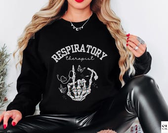 Respiratory Therapist Christmas Sweatshirt, RT Sweatshirt Gift, Respiratory Therapist Sweatshirt, Respiratory Student Shirt, Future RT Shirt