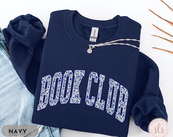 Book Club Sweatshirt, Book Club Gifts, Bookworm Sweatshirt, Book Lover Sweatshirt, Librarian Sweatshirt, Book lover Mom Gift, Reading Shirt