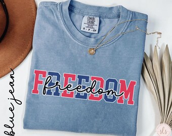 Freedom Shirt, Activist Tshirt, Protest Tee, Comfort Colors -Unisex Sizes S - 4 XL 100% Cotton