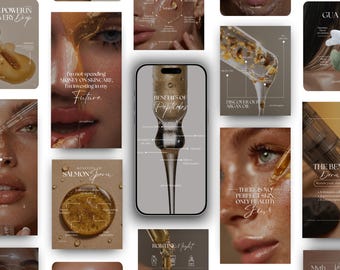 skincare instagram templates post for estheticians and skincare, social media templates for medical spas, skincare stories, instagram reels