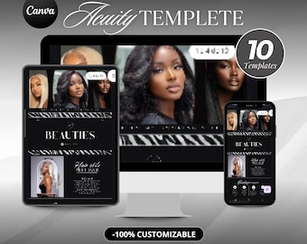 Acuity Scheduling template for stylists, Template acuity, Beauty Website, Acuity temple, Website