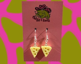 Cheese slice Earrings