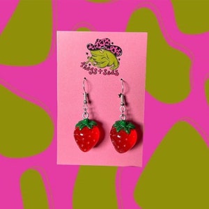 Strawberry Earrings