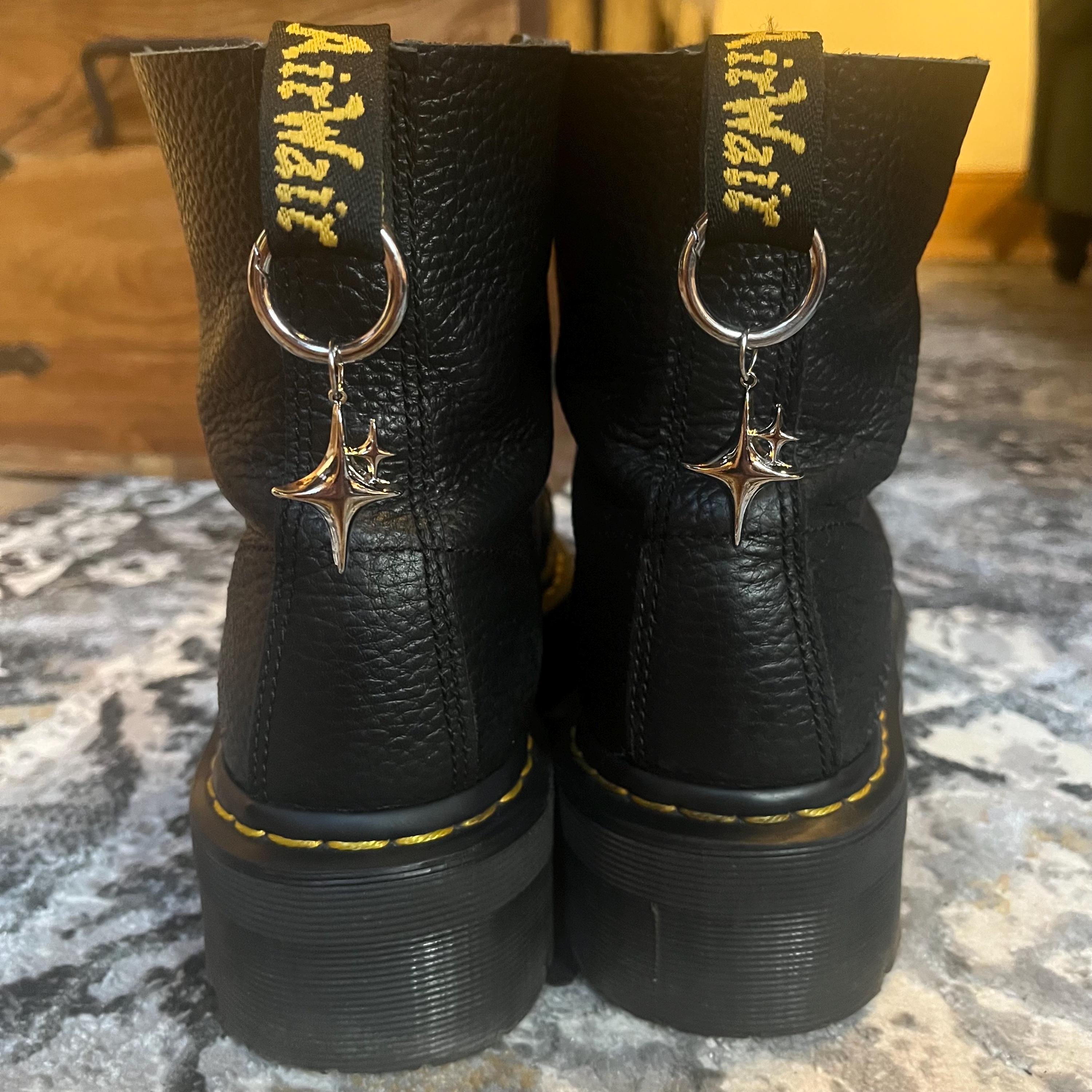 Gold Docs Martens Paillette Martens 1460 Farrah Glitter Doc