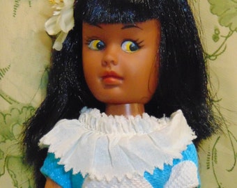 Vintage Hawaiian Doll | 1950's Hula Doll | Elsie Denny Doll - Etsy